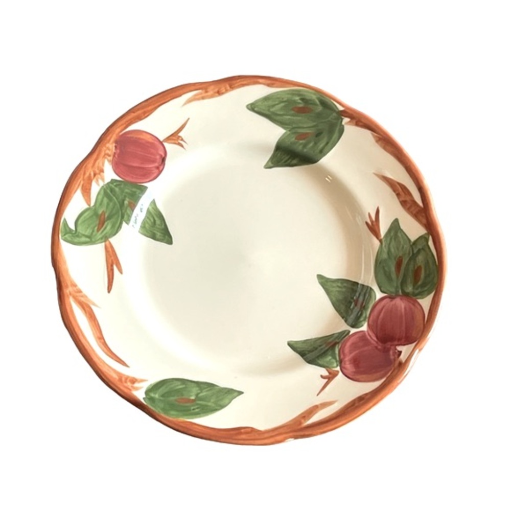 Franciscan Apple Pattern Salad  Plate Bread Plate 7 5/8 Inch Made in England